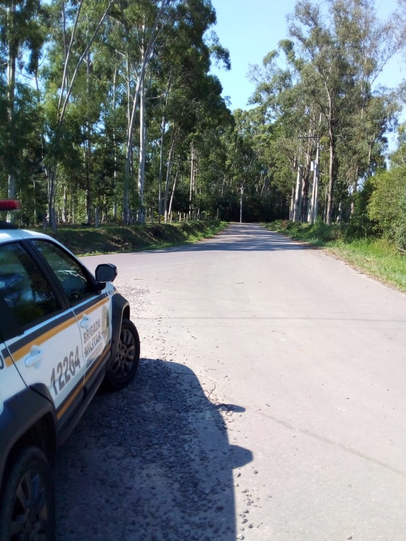 policiamento em Nova Santa Rita