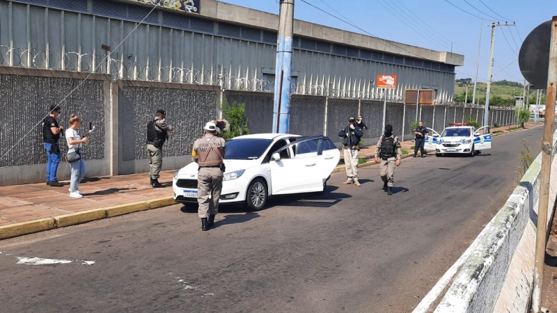 1? exercício simulado de roubo a banco em Novo Hamburgo