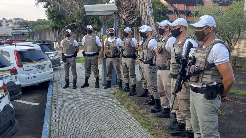 efetivo 15&ordm; BPM