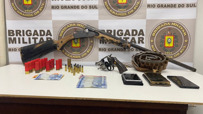 Porte ilegal de armas em Farroupilha