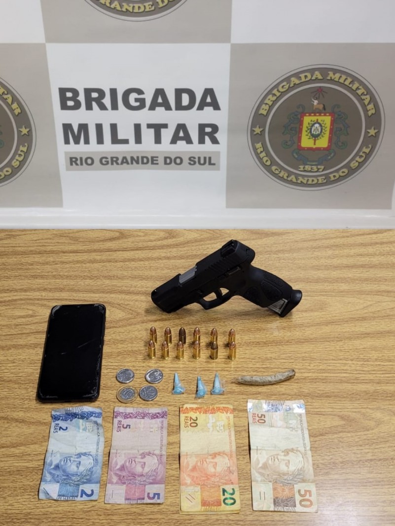 15&ordm; BPM prende homem por porte ilegal de arma de fogo em Canoas
