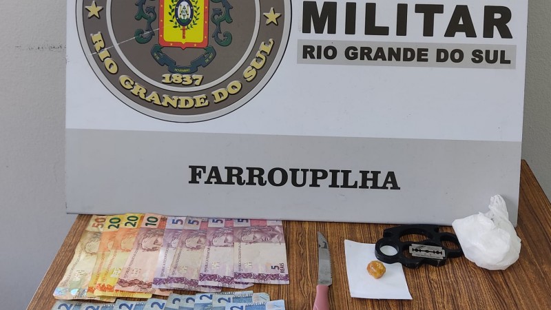Tr&aacute;fico em Farroupila    09 de mar&ccedil;o