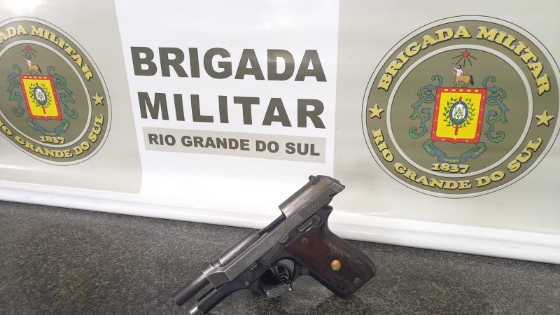 arma apreendida