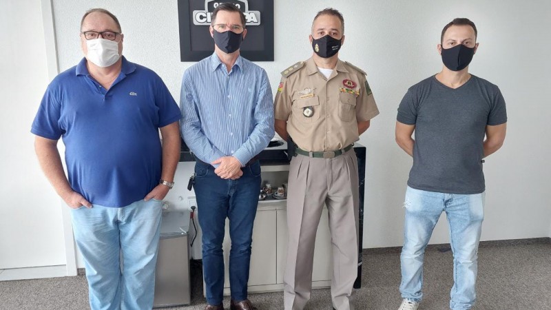Brigada Militar realiza reunião com a Cindapa e Arevesc
