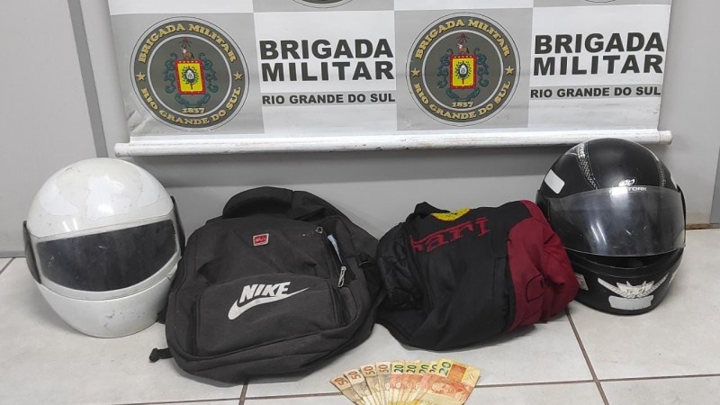 BM de Venâncio Aires realiza prisão após roubo a estabelecimento comercial