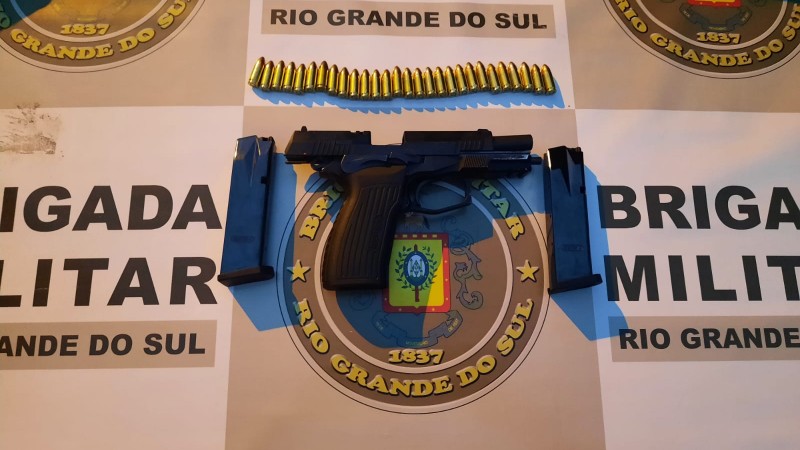 Pris&atilde;o porte ilegal de arma de fogo