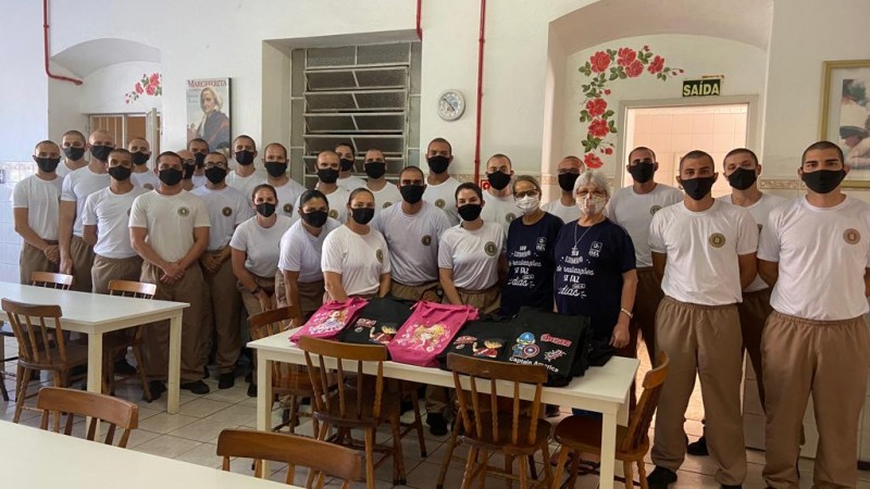 Alunos-Soldados do Polo de Ensino de Rio Pardo realizam ação social