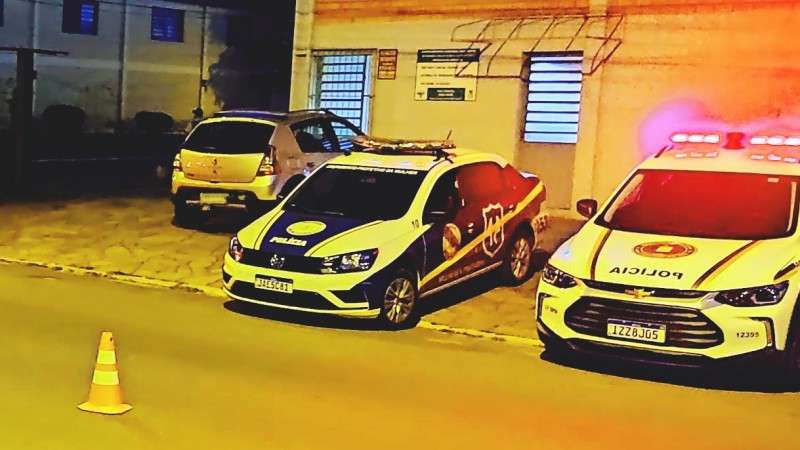 Viaturas da Brigada Militar e Guarda Municipal