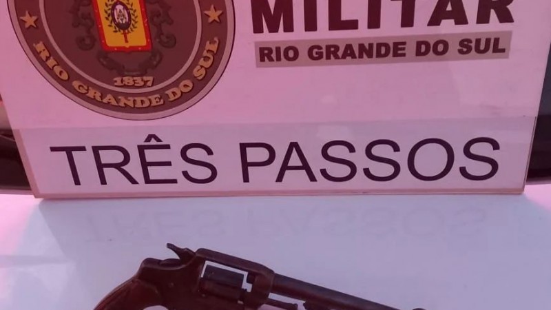 Porte ilegal de arma de fogo em Três Passos