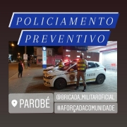 Policial e viatura policial