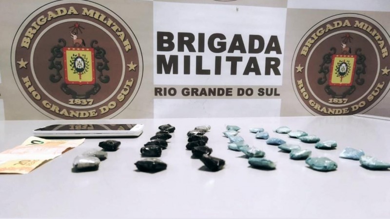 Droga apreendida