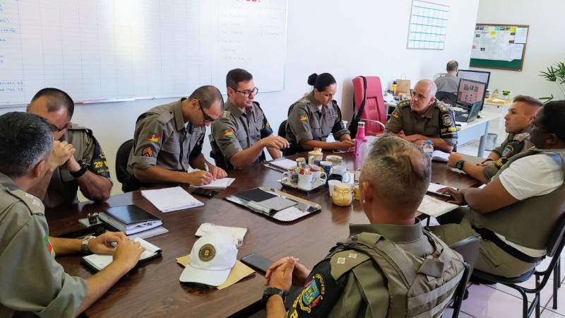 25º BPM realiza reunião de gestão operacional semanal da Unidade (2)