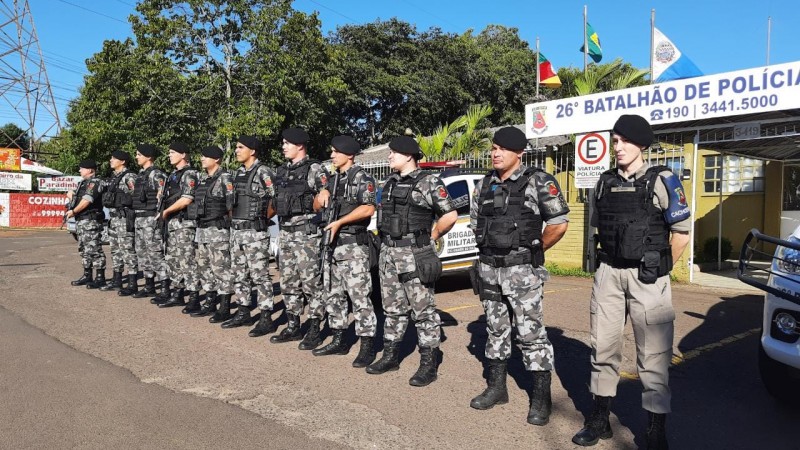 26&ordm; Batalh&atilde;o de Pol&iacute;cia Militar desencadeou a Opera&ccedil;&atilde;o H&oacute;plitas.