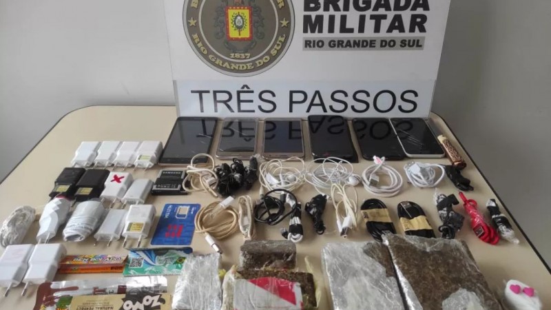 Brigada Militar prende dois homens por tráfico de drogas em Três Passos