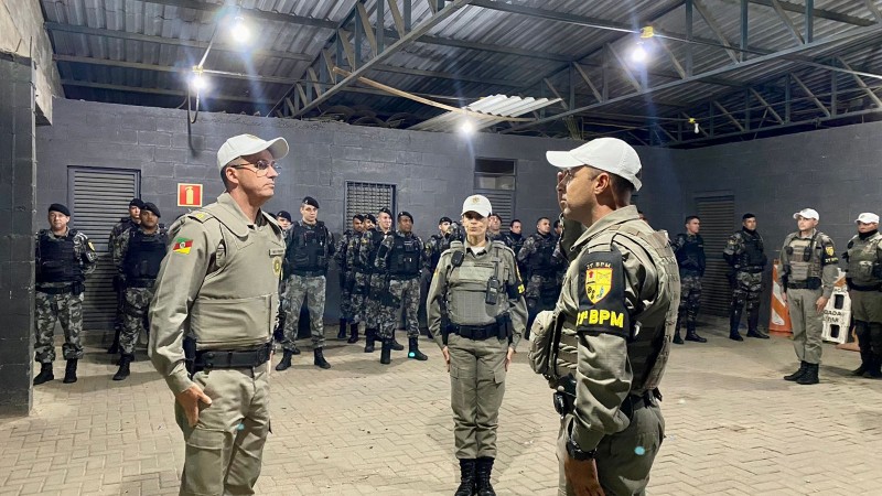 21ºBPM realiza Operação Comunidade Segura