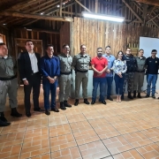 Oficiais da BM e Delegados da Região V