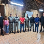 Oficiais da BM e Delegados da Região IV