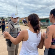 Operação Defenda a Mulher, em Guaíba.