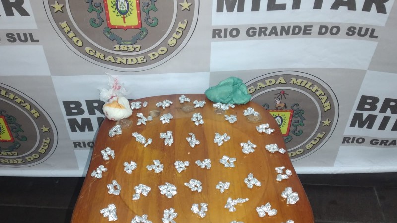 Material apreendido