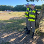 Os Alunos-soldados realizaram o estágio de policiamento em postos de visibilidade distribuídos pela cidade, visando a prevenção.