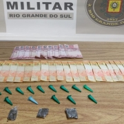 entorpecentes apreendidos em Canoas.