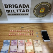 entorpecentes apreendidos em Canoas.