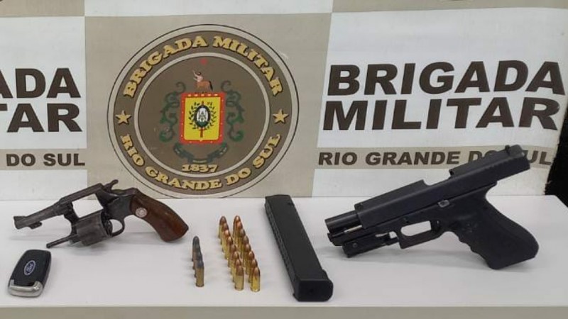 Armas apreendidas