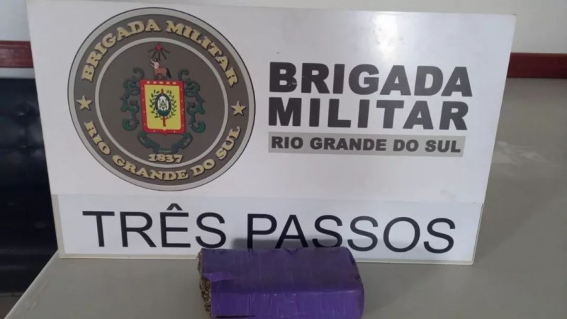 Brigada Militar apreende drogas ap&oacute;s arremesso para o interior do Pres&iacute;dio Estadual de Tr&ecirc;s Passos