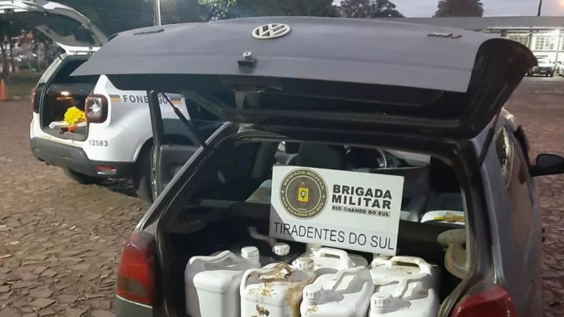 Brigada Militar prende um homem por contrabando de agrot&oacute;xicos em Tiradentes do Sul