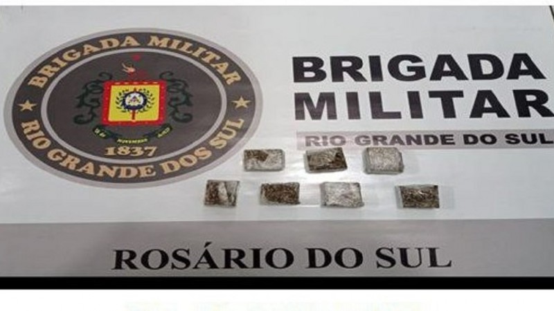 porções de maconha