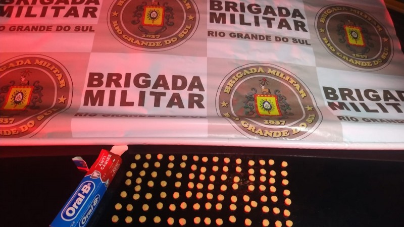 Material apreendido