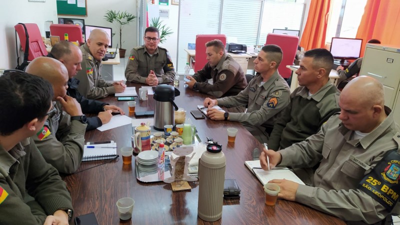 Comando realiza reunião operacional do 25º BPM (4)