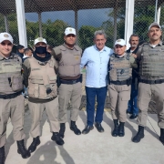 policiais militares na inauguração da praça da cidadania (5)
