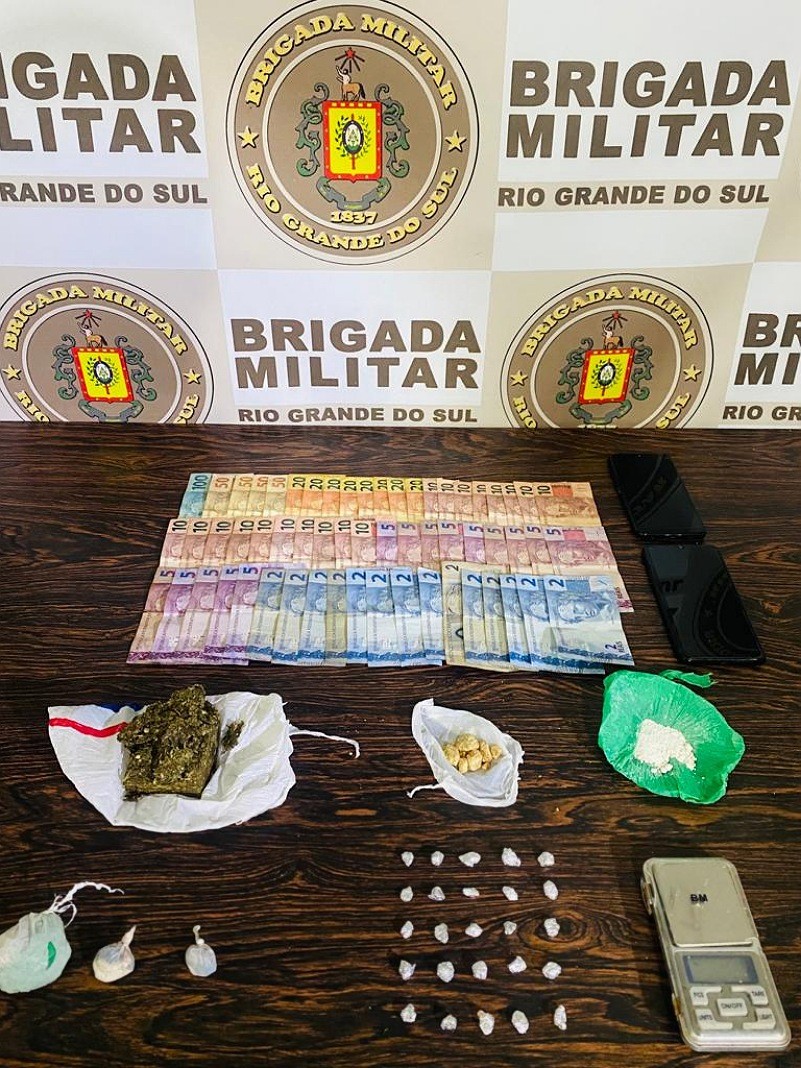 Prisão por tráfico de drogas em Cerro Largo