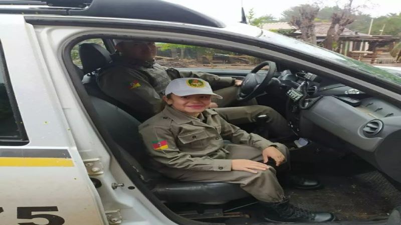 Brigada Militar realiza sonho de jovem da cidade de Tenente Portela