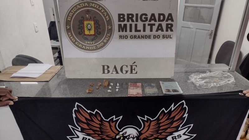 Porções de drogas