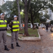 BM de São Leopoldo recebe reforço operacional de alunos soldados (1)
