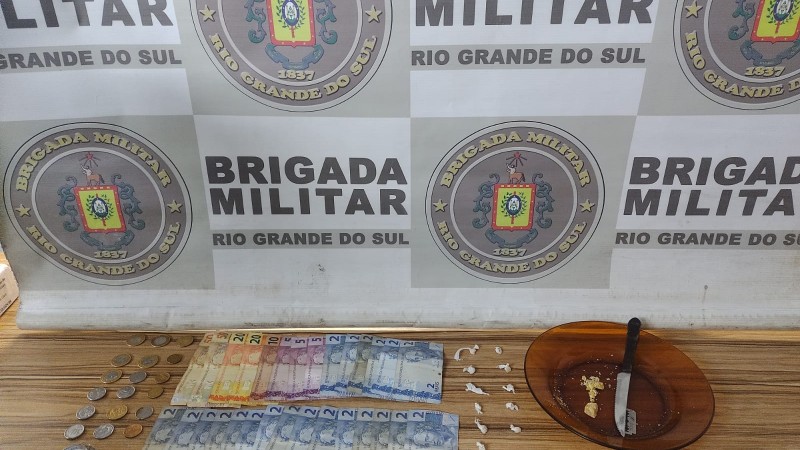 Porções de crack