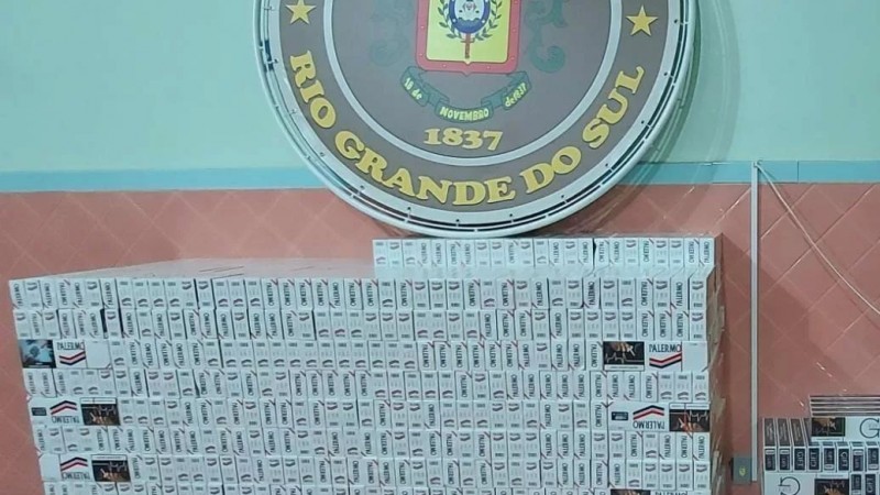 Brigada Militar apreende 13 500 ma&ccedil;os de cigarros contrabandeados em Tr&ecirc;s Passos durante a&ccedil;&otilde;es da Opera&ccedil;&atilde;o H&oacute;rus