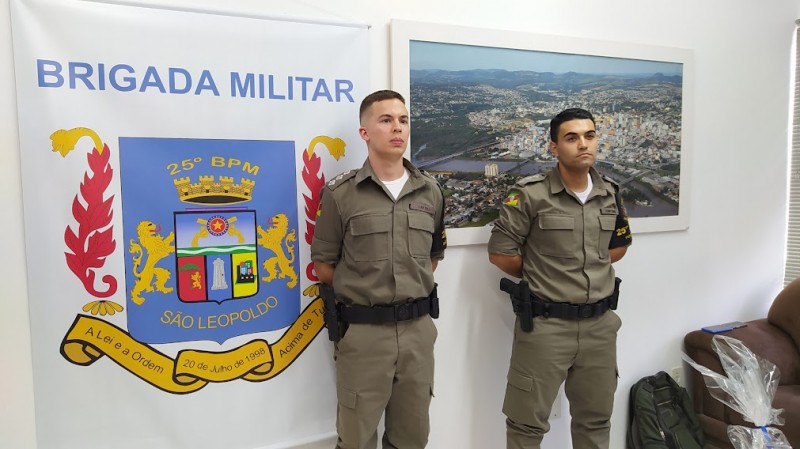 25º BPM recebe dois novos capitães