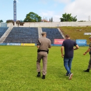 Brigada Militar finaliza vistoria ao Estádio do C E  Aimoré (4)