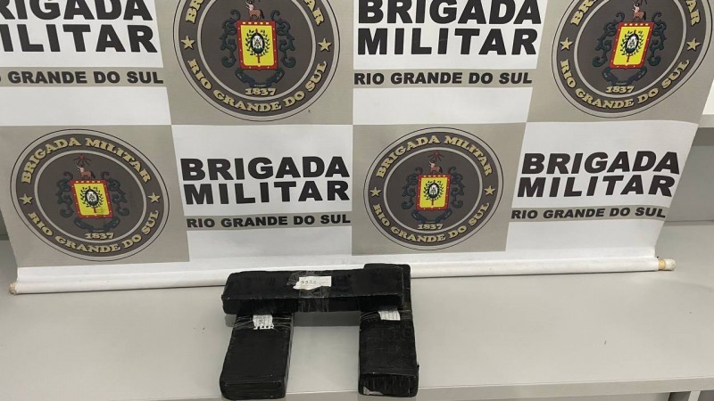 Drogas apreendidas em Getúlio Vargas