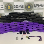 Materiais apreendidos 