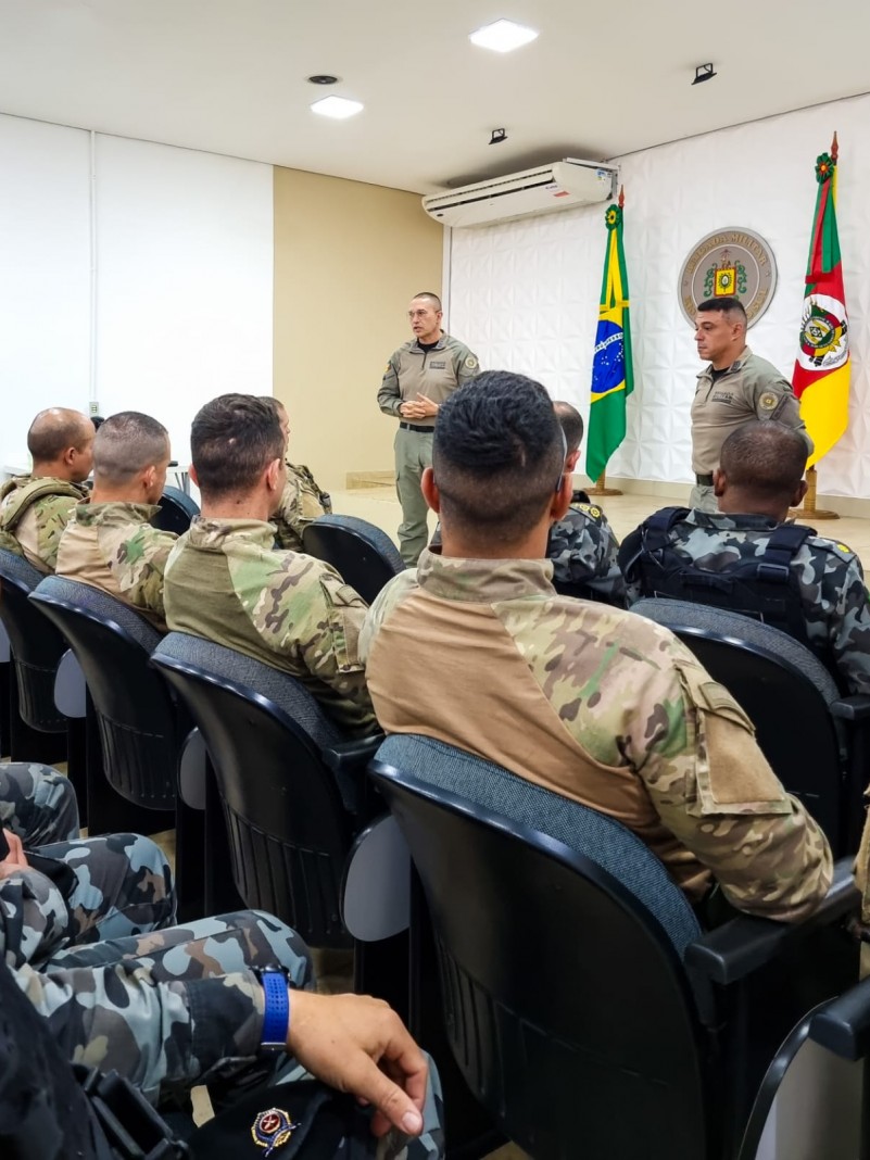 Palestra Comando BM missão FN