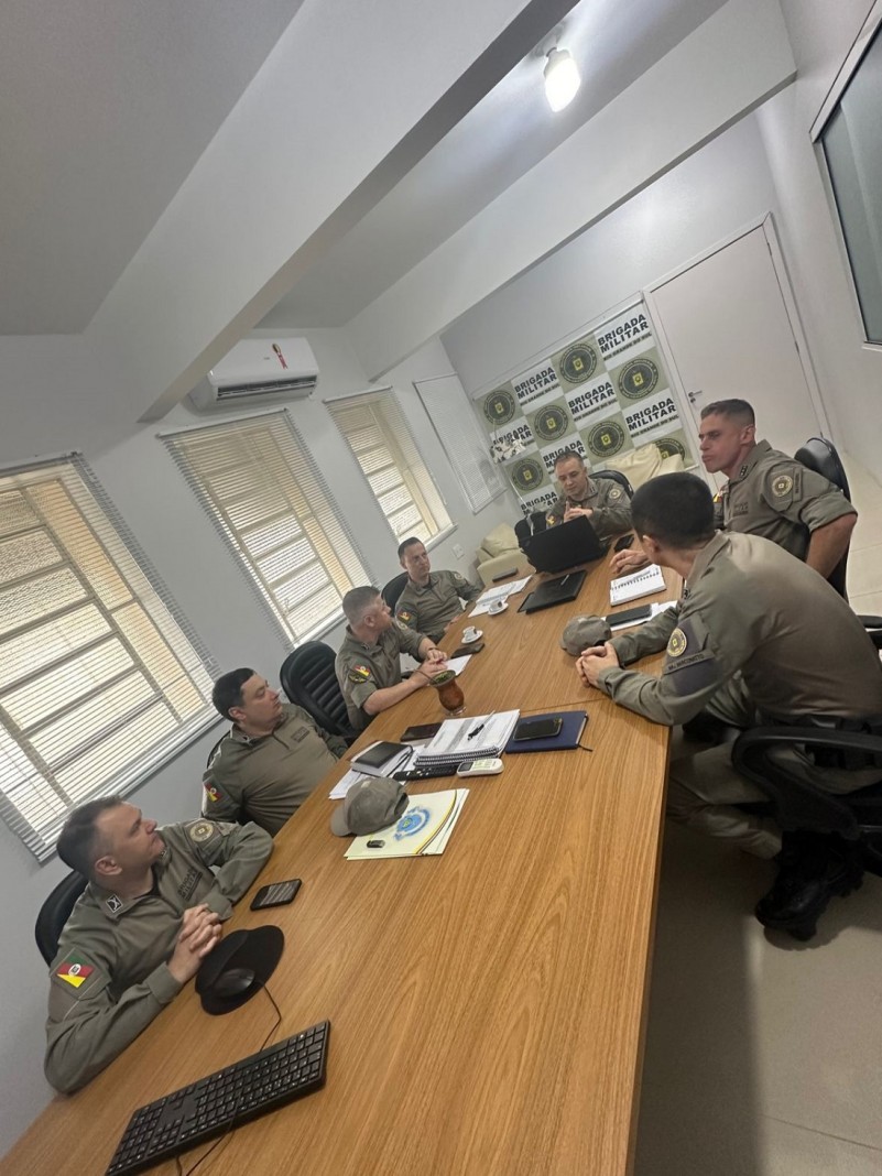 Reunião patrulha rural sobre produtividade de 2023