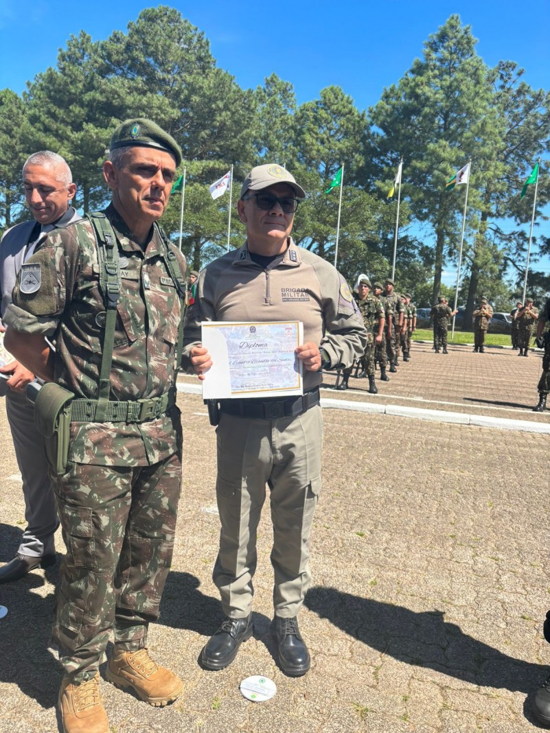 Homenagem do Exército Brasileiro