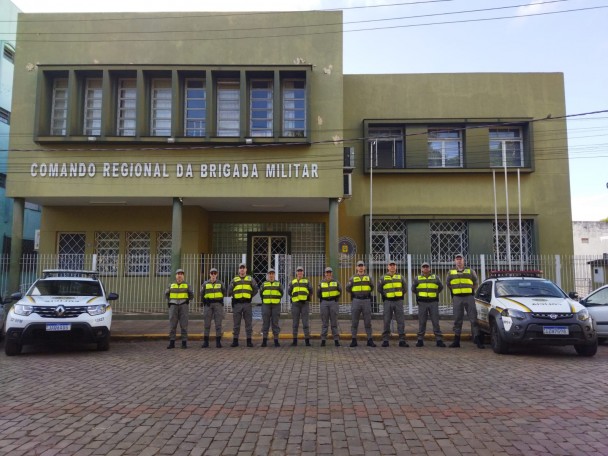 Efetivo do CRPO Vale do Taquari em Operação