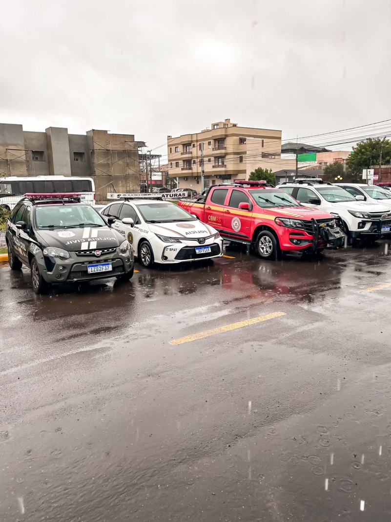 Viaturas da BM, PC e Corpo de Bombeiros Militares