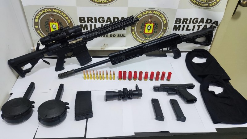BM apreende fuzil
