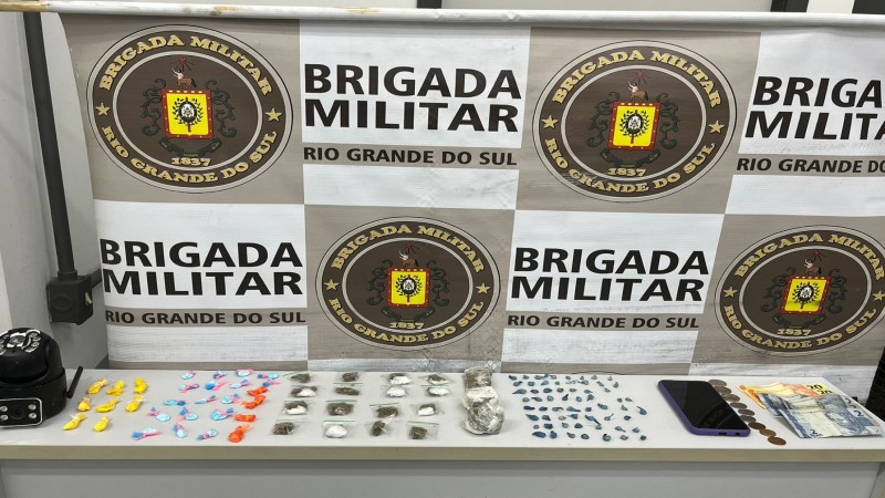 Prisão em Novo Hmaburgo por tráfico de drogas